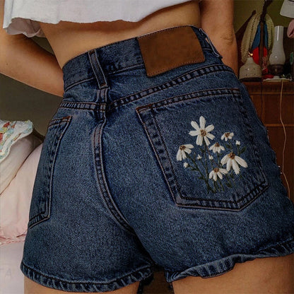 Women's High Waist Fashion Denim Shorts
