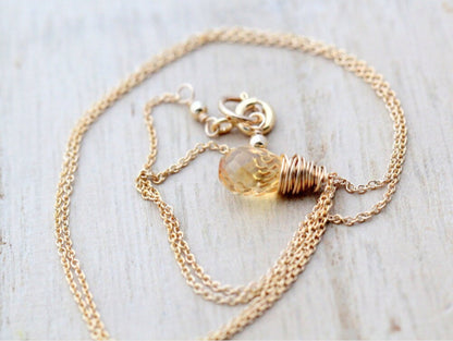 Lemondrop Necklace