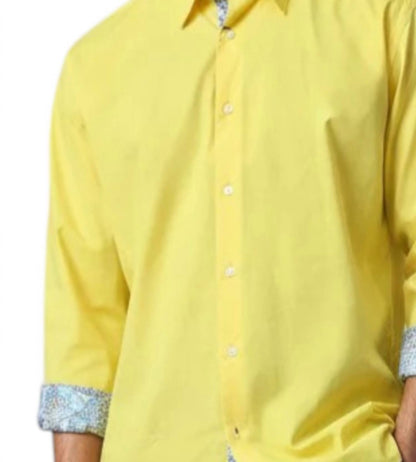 Slim Fit Casual Long Sleeve Shirt