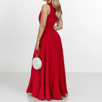 European And American Temperament Commute Design Sense Dress Women