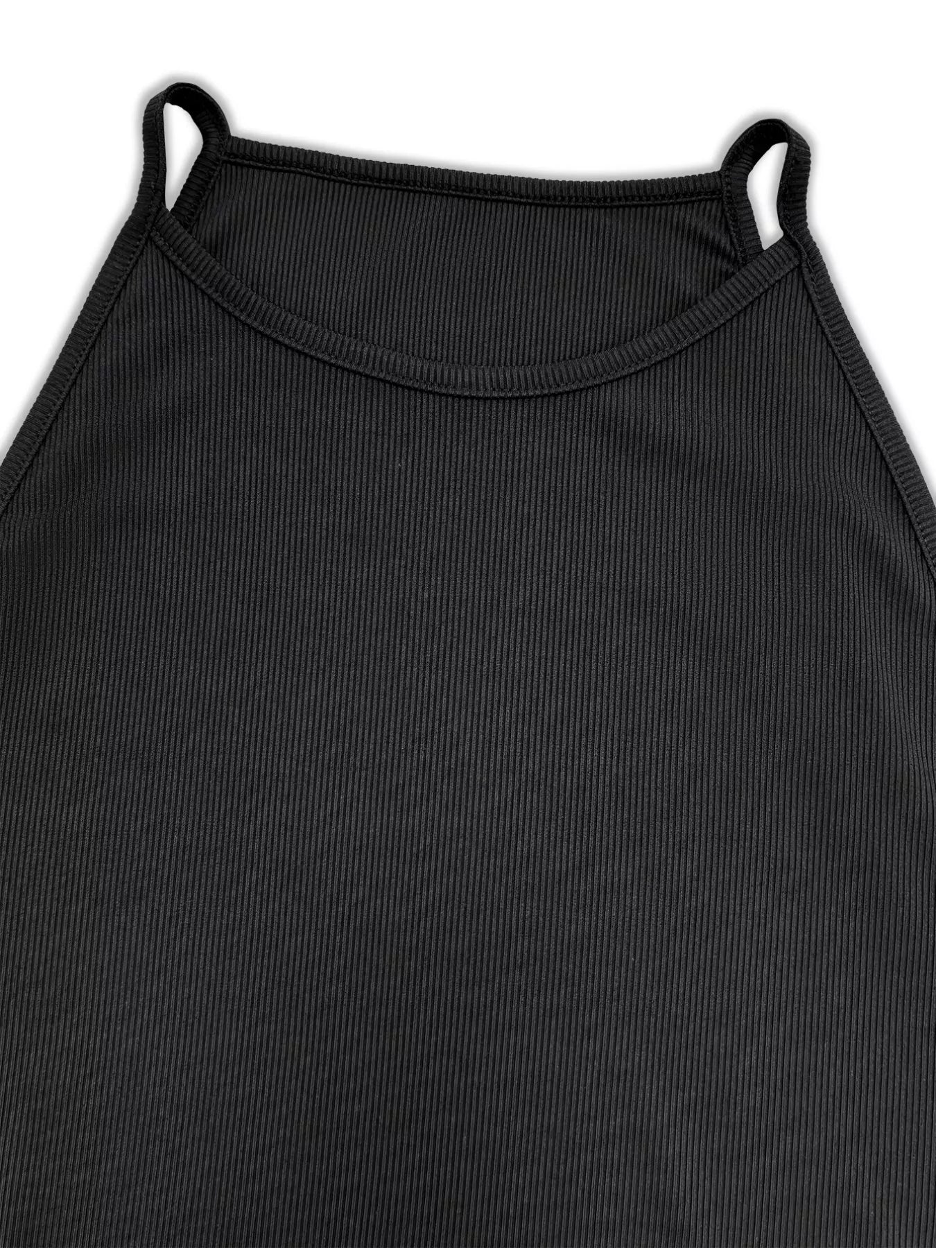 Plus Size Slit Round Neck Cami See size chart under “more details”