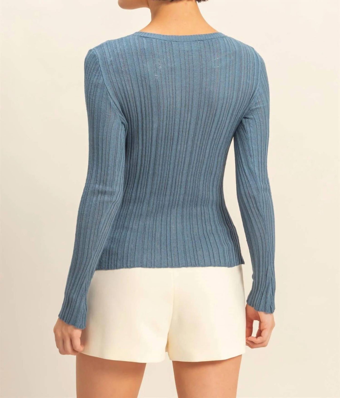 Gigi Ribbed Cardigan