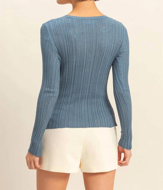 Gigi Ribbed Cardigan