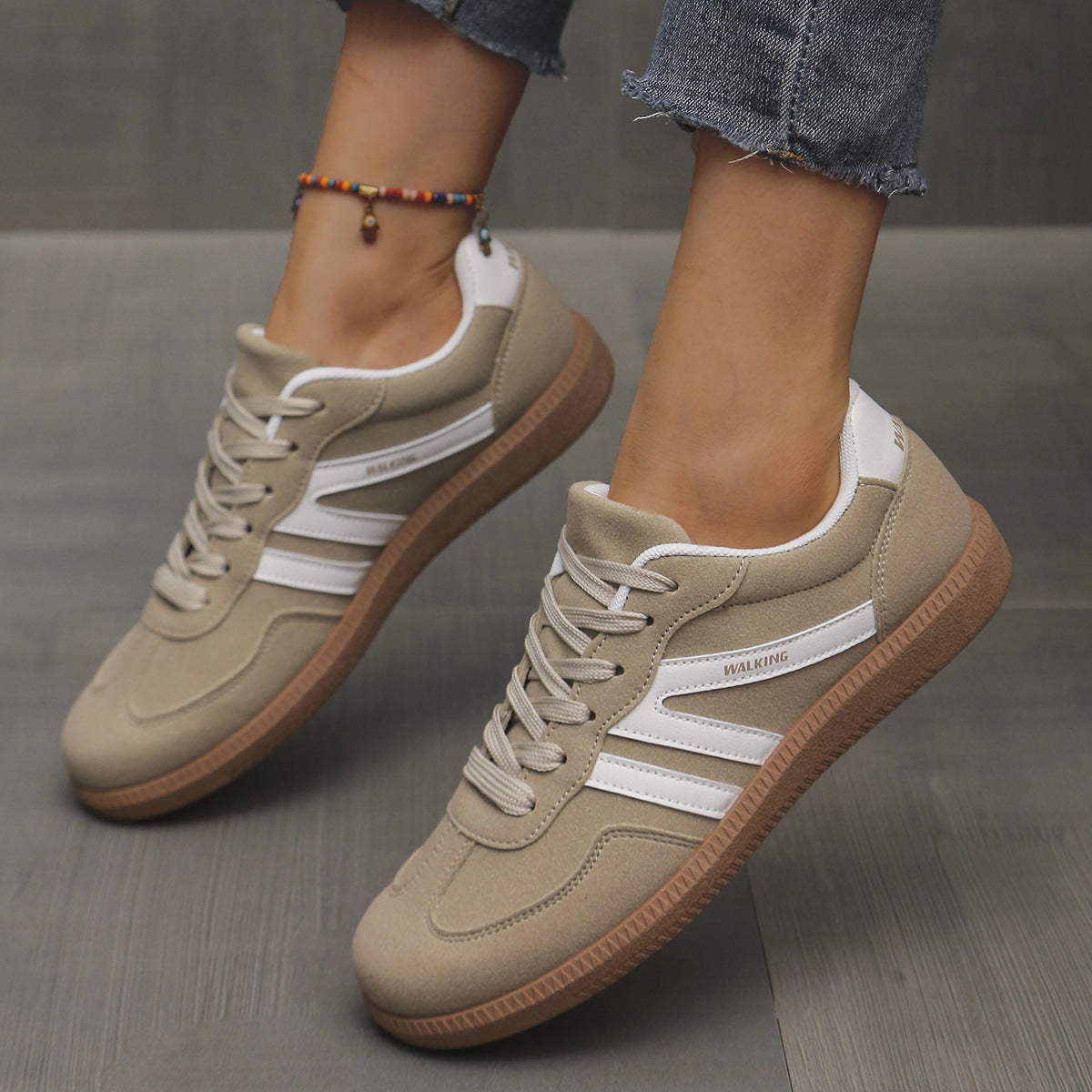 Lace-Up Low-Top Sneakers – 11 Colors EU 36–42 | Women's Training Shoes