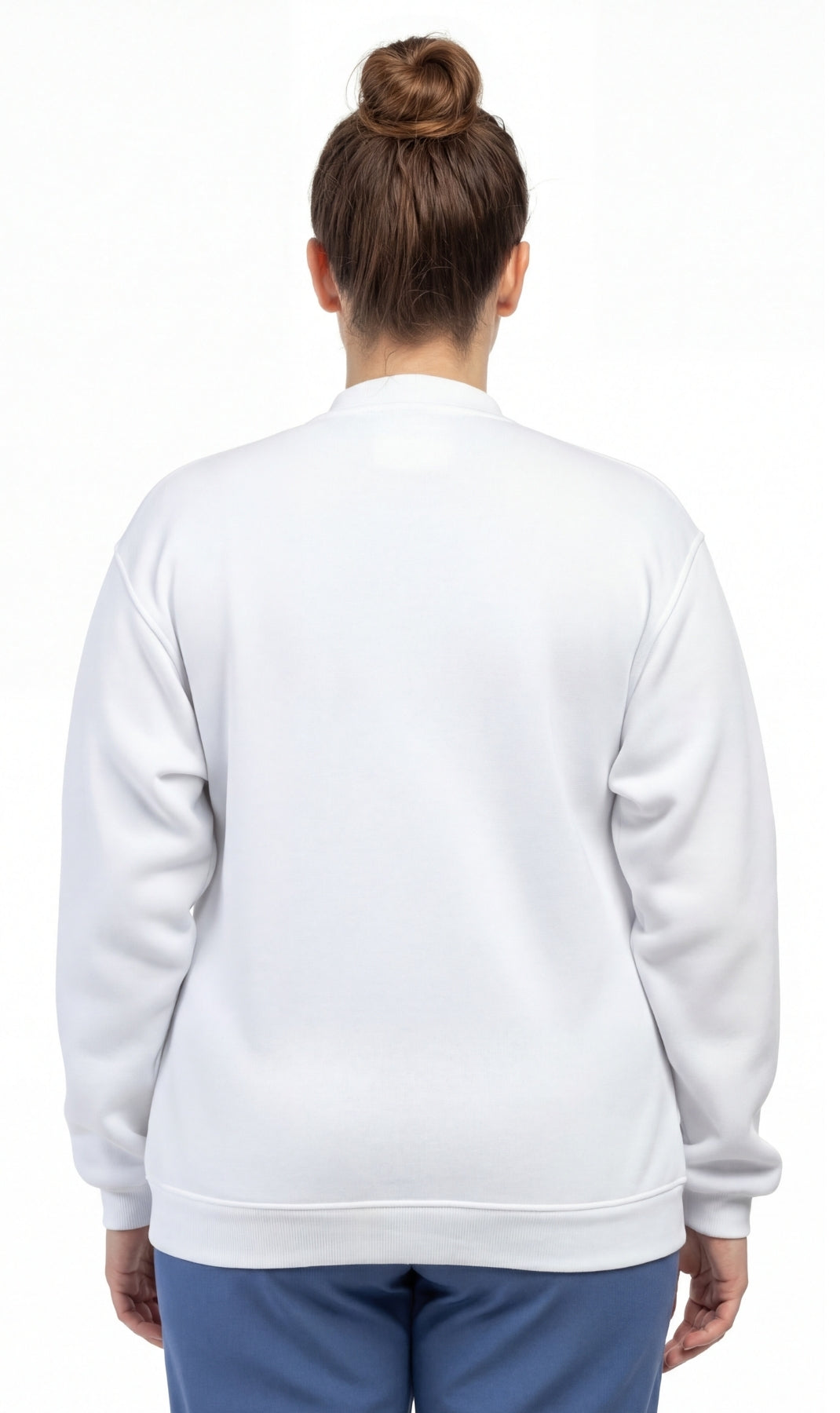 Womens Snap Up Jacket - Soft, Fleecy Lining for Three-Season Comfort