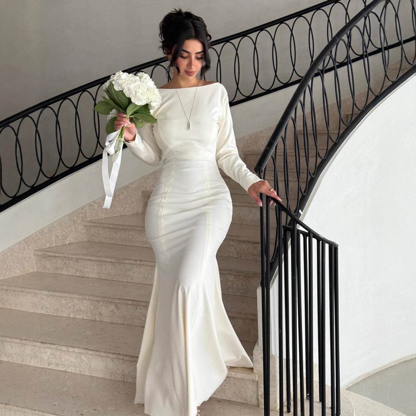 Sexy Backless Bodycon Evening Dress for Women