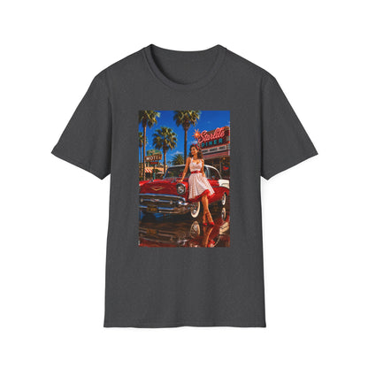 Retro Diner Tee — 'Starlite Diner' Vintage 1950s Pinup T-Shirt
