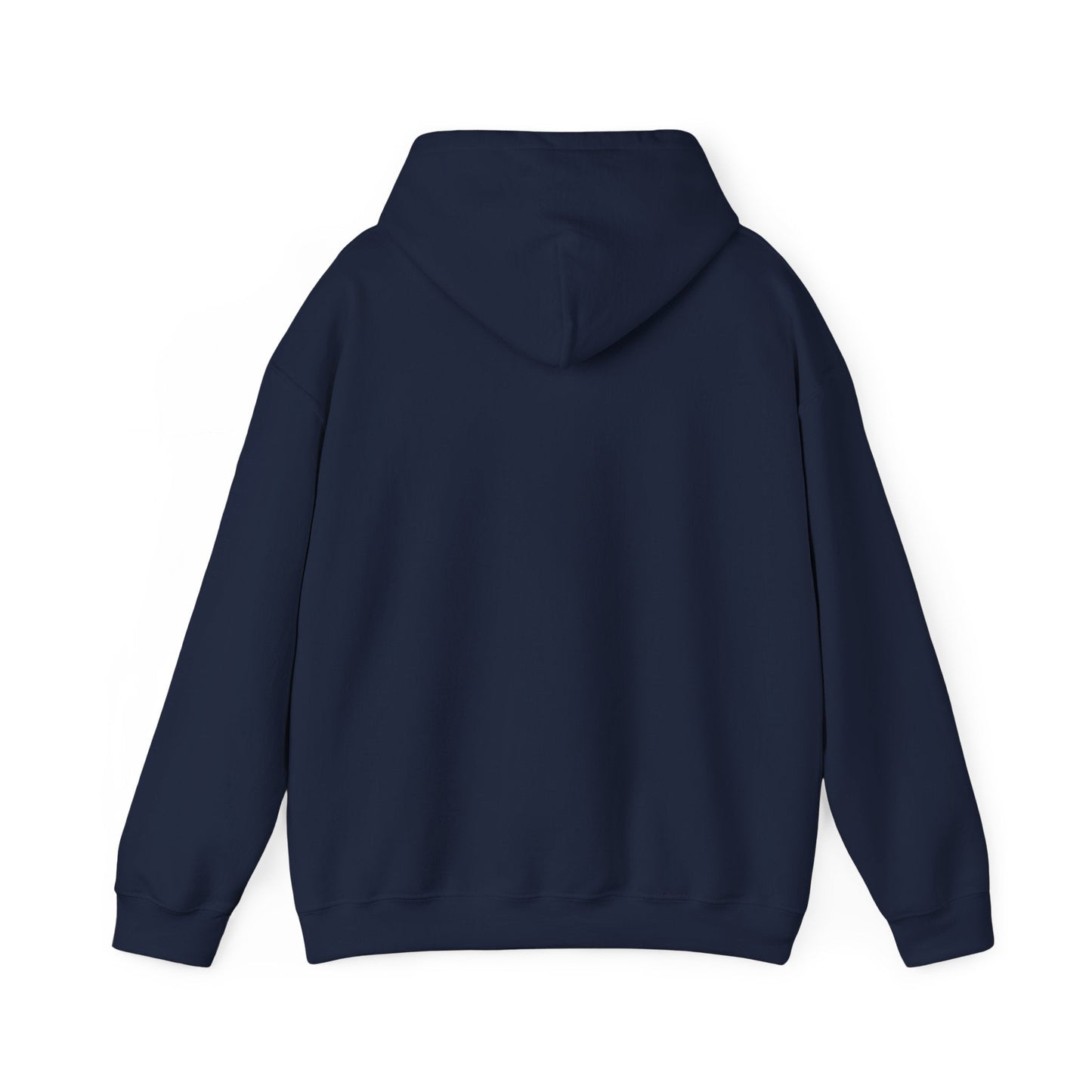 Minimal White Hoodie — Classic Unisex Heavy Blend Hooded Sweatshirt