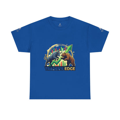 Trader's Edge Tee — Bull vs Bear Stock Market T‑Shirt