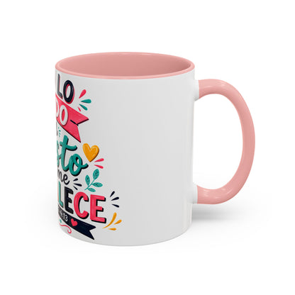 Coffee Mug - "Todo lo puedo en Cristo que me fortalece" (Filipenses 4:13)