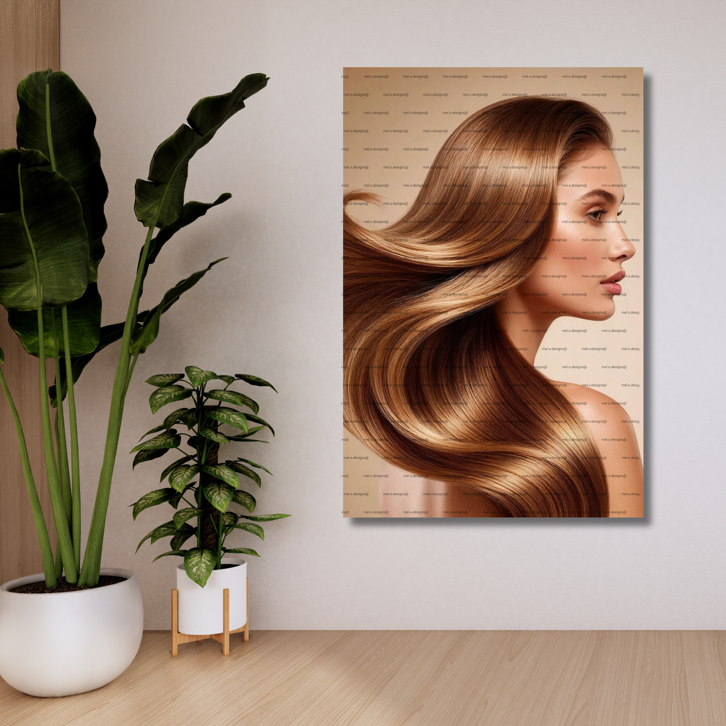 SALON BEAUTY ACRYLIC WALL ART