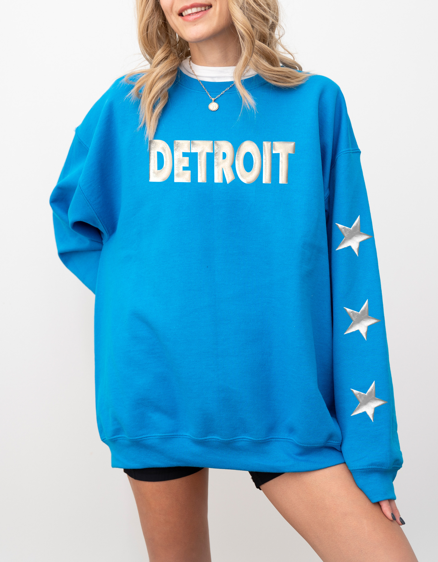 Detroit Star Chrome Silver Puff