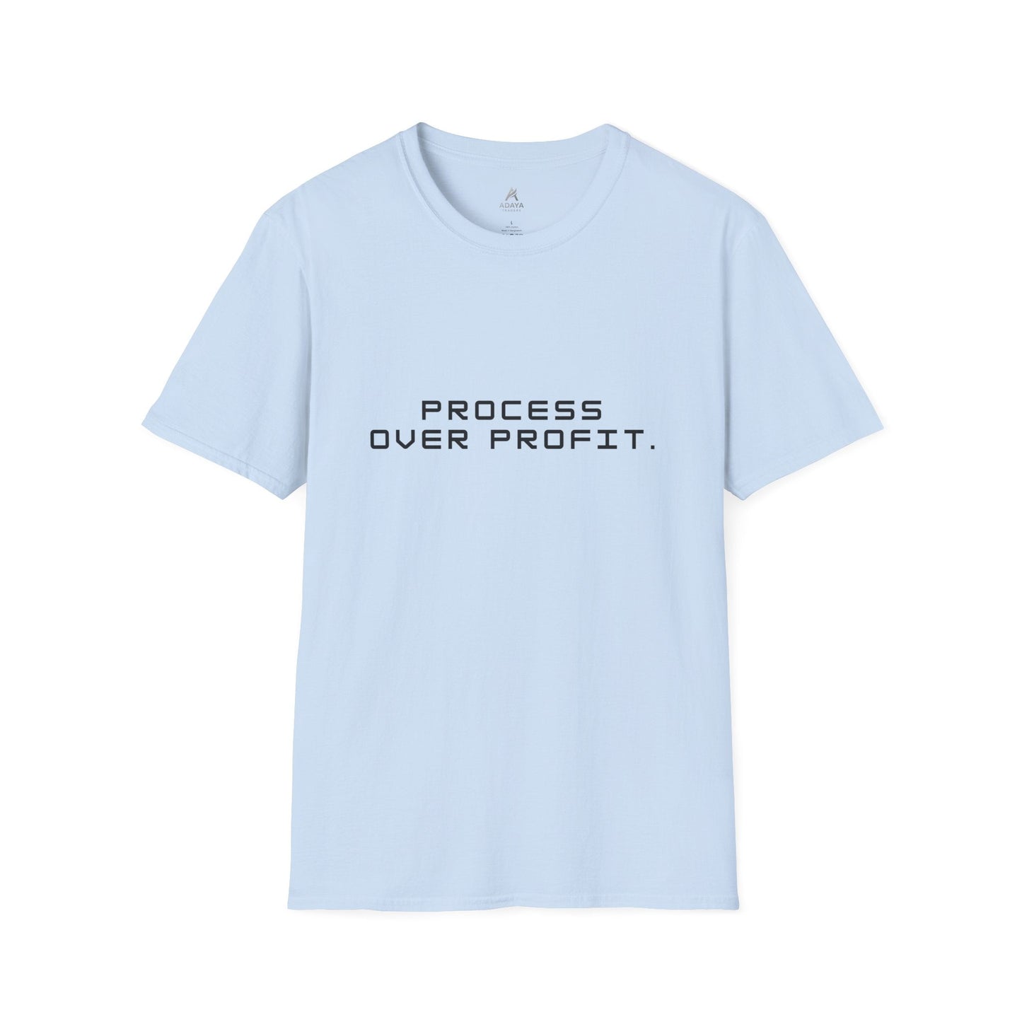 Process Over Profit T-Shirt — Minimalist Motivational Tee for Creators & Entrepreneurs