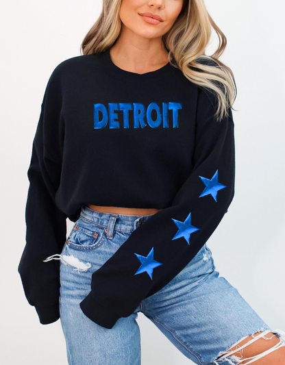 Detroit Star Chrome Blue Puff