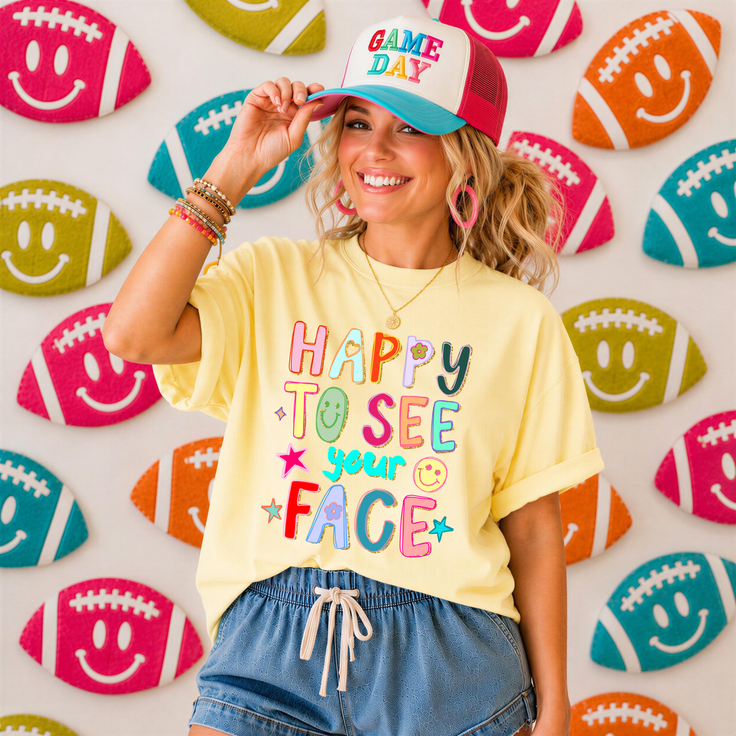 Happy to see your face