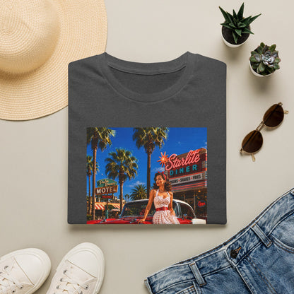 Retro Diner Tee — 'Starlite Diner' Vintage 1950s Pinup T-Shirt