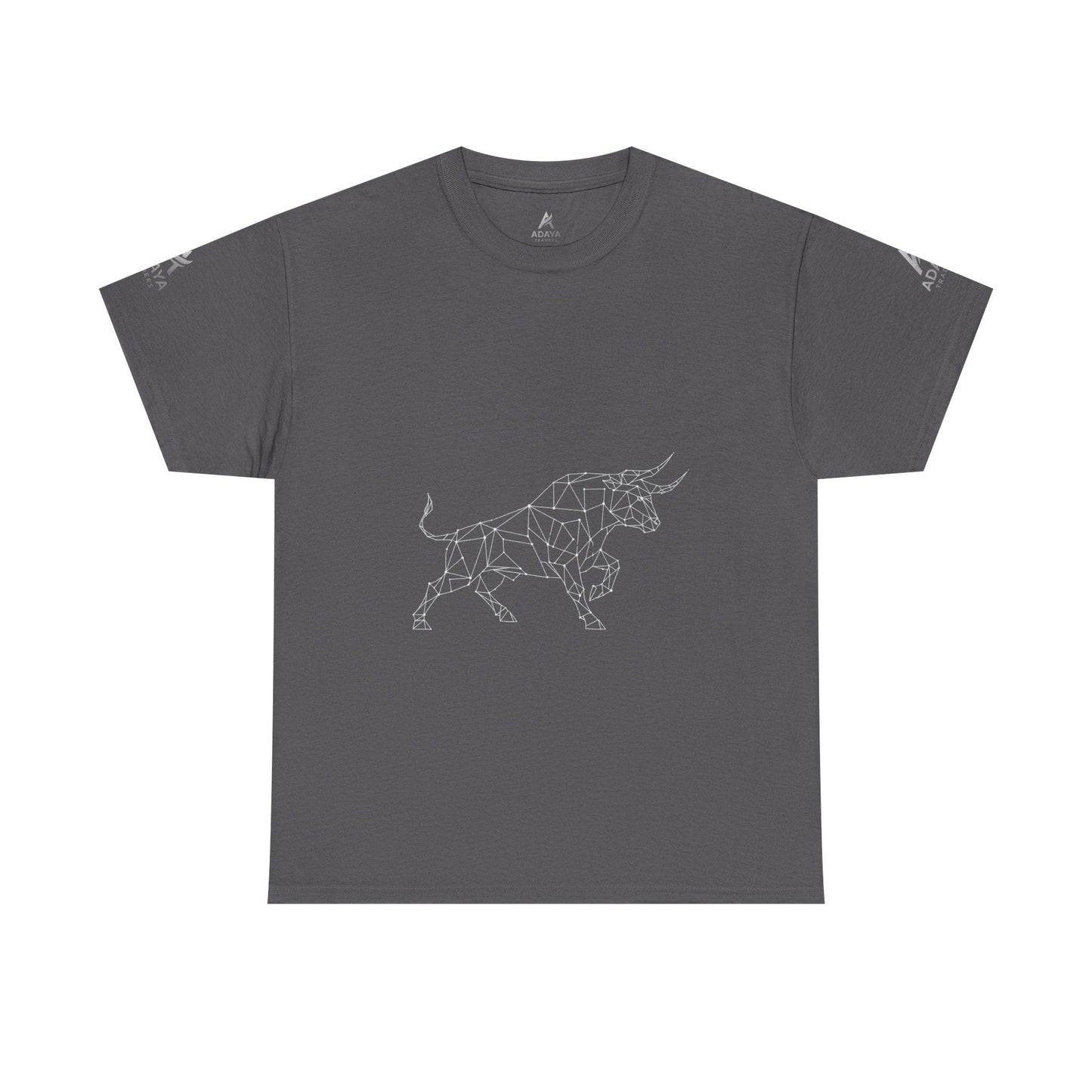 Bull Graphic T-Shirt — Bold Bull Illustration Tee
