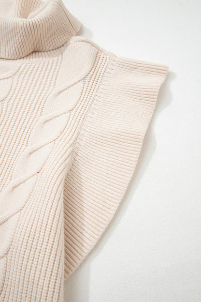 Zaylee Ruffled Short Sleeve Sweater
