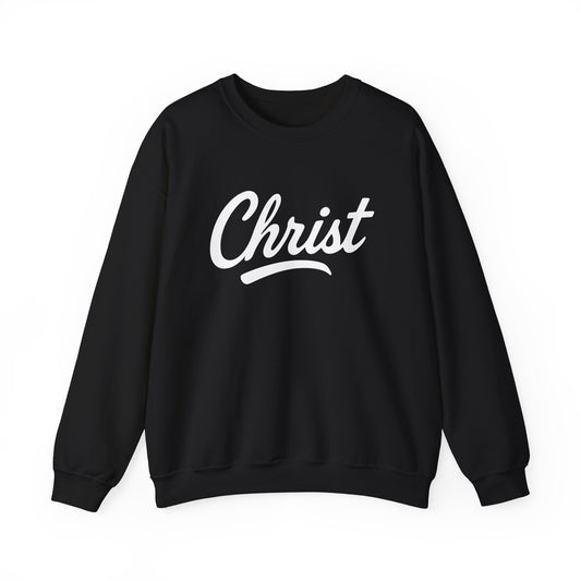Christ Unisex Sweatshirt — Colossians 3:17 Inspirational Crewneck