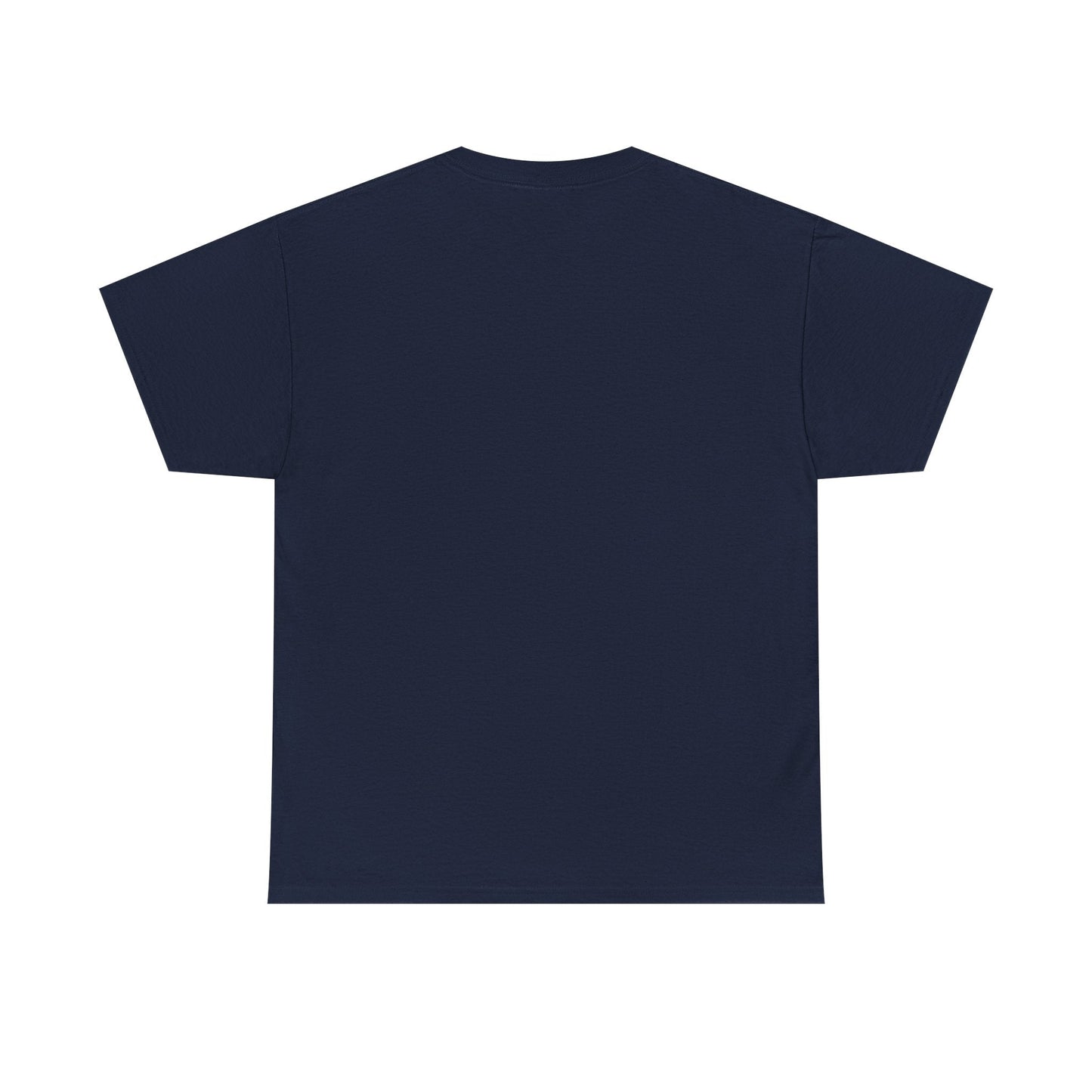 T-Shirt — Red Dollar Sign Statue Graphic Tee