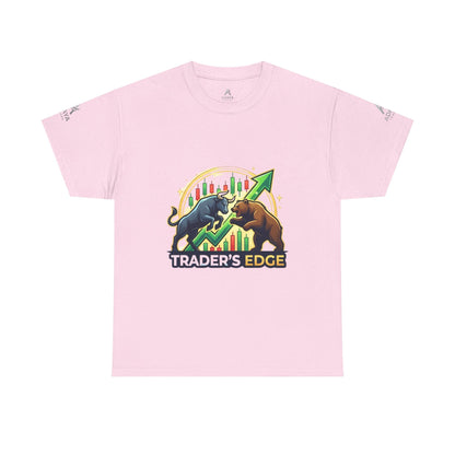 Trader's Edge Tee — Bull vs Bear Stock Market T‑Shirt