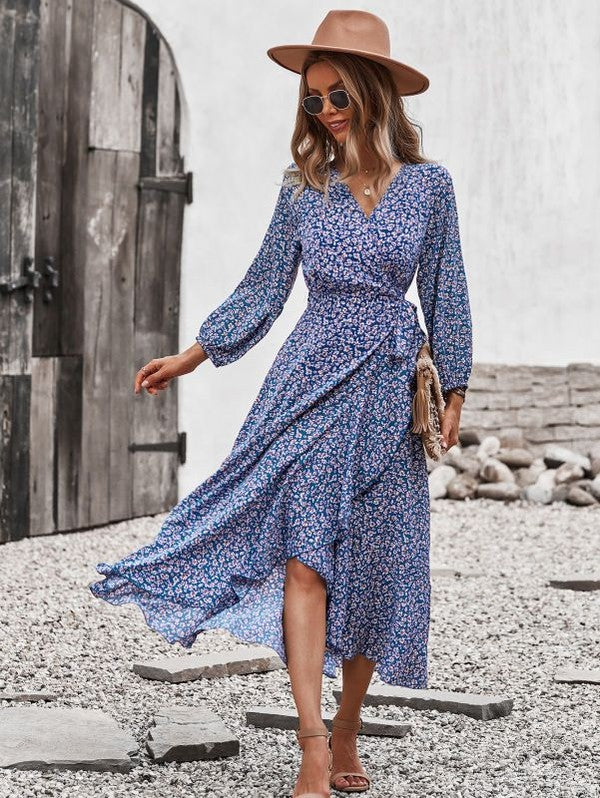 Miss Sparkling | Printed Midi Dress