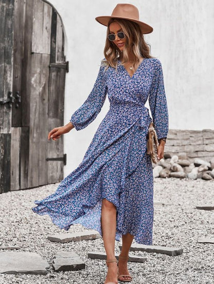 Miss Sparkling | Printed Midi Dress