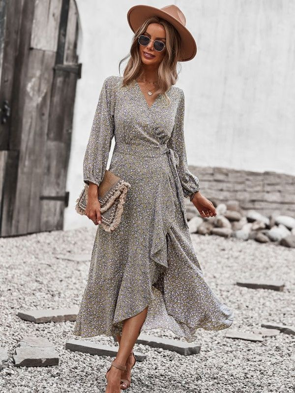 Miss Sparkling | Printed Midi Dress