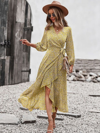 Miss Sparkling | Printed Midi Dress