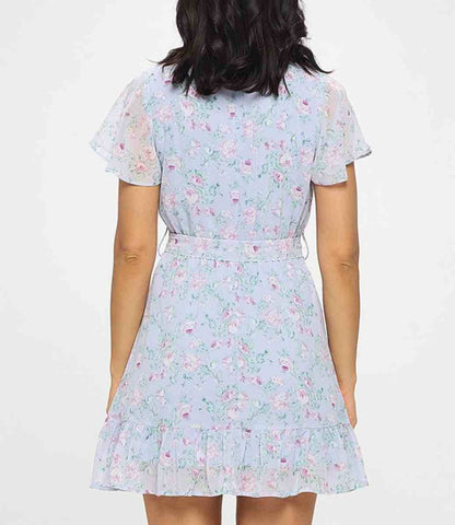 Delaney Floral Dress - Lilac