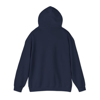 Minimal White Hoodie — Classic Unisex Heavy Blend Hooded Sweatshirt