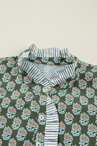 Olivia 4 Sleeve Floral PLUS Dress