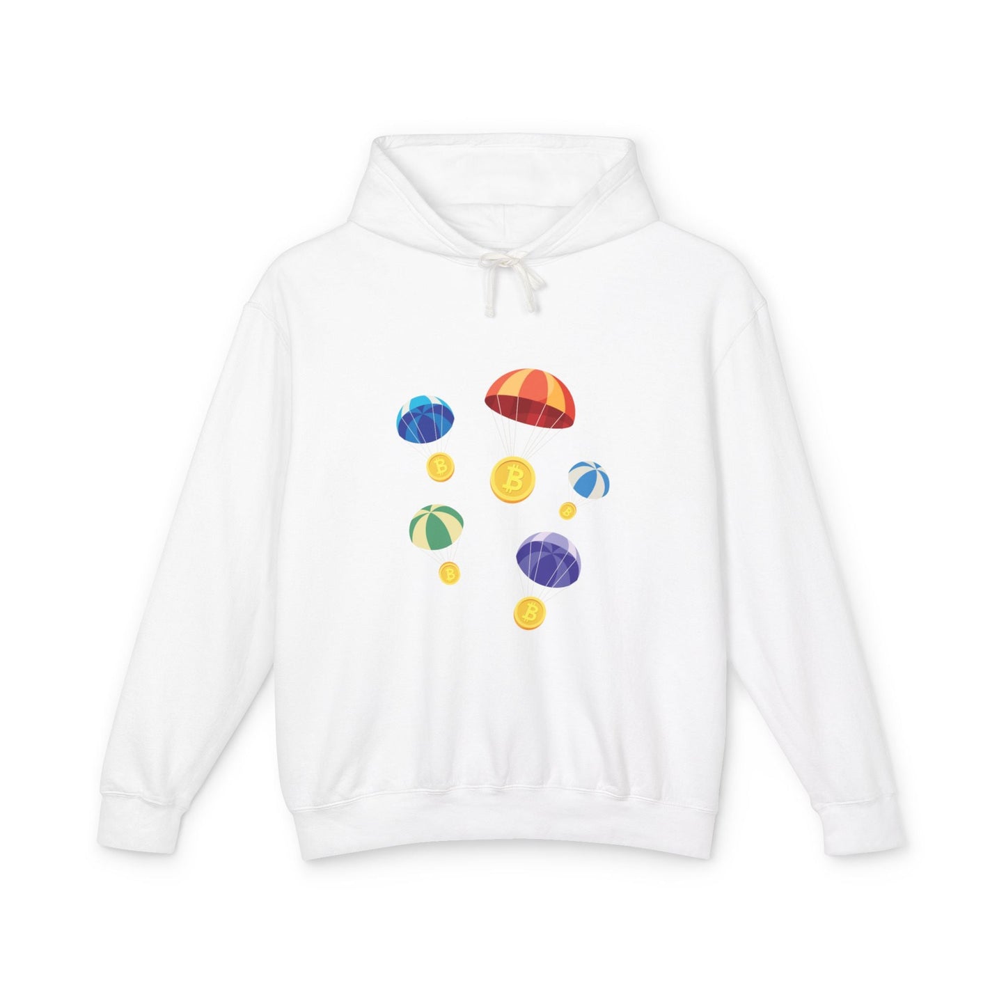 Bitcoin Coins Hoodie — BTC Crypto Sweatshirt