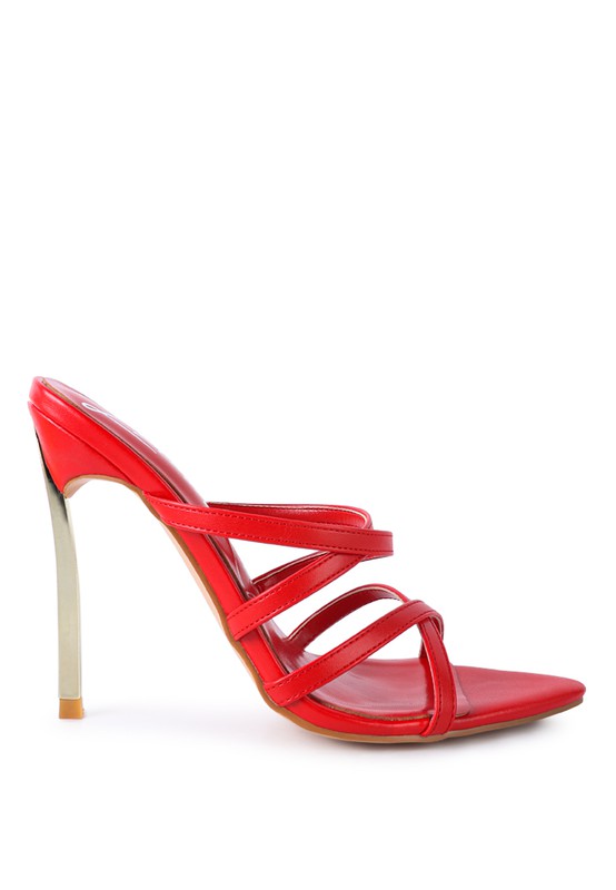 NIGHTCLUB HIGH HEELED NEON ANIMAL SANDALS See size chart under “more details”