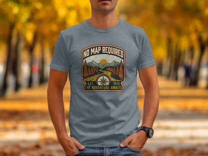 Heritage No Map Required: The Adventure Awaits Nomad Tee