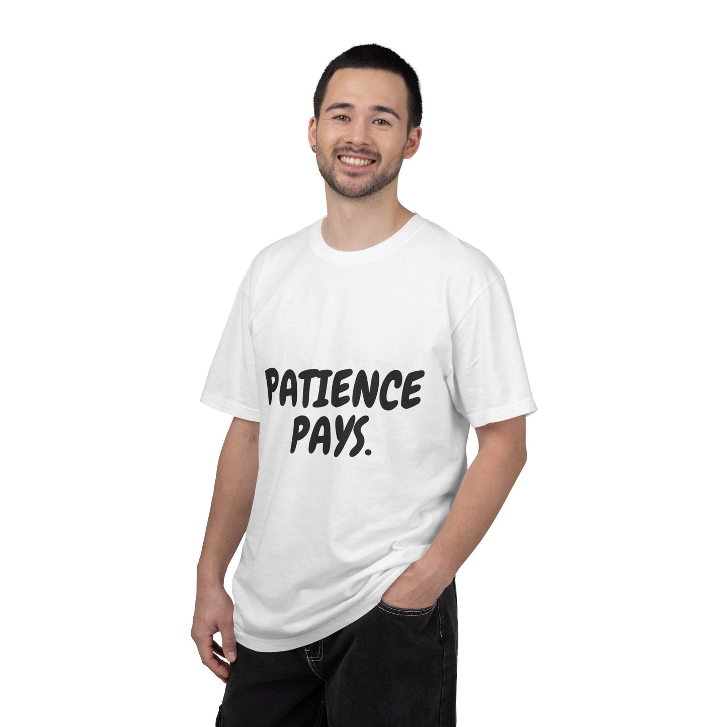 Patience Pays T‑Shirt — Inspirational Graphic Tee