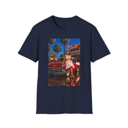 Retro Diner Tee — 'Starlite Diner' Vintage 1950s Pinup T-Shirt