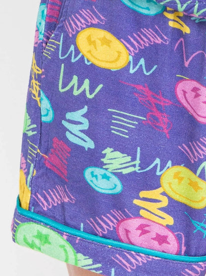 Smiley Face Pajama Set