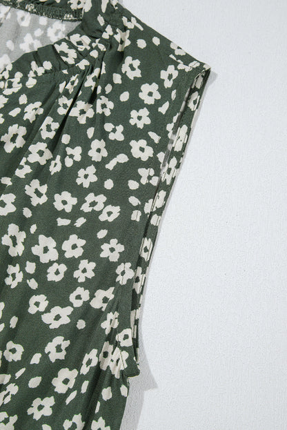 Hazel Print Tunic Sleeveless Dress