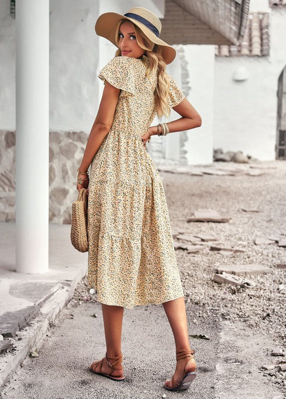 Floral Midi Dress