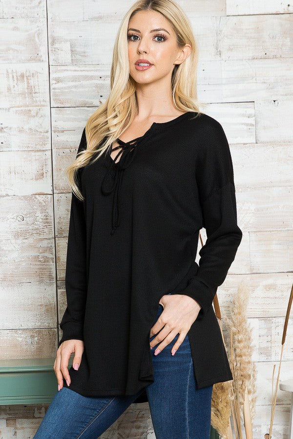 Tie Front Tunic