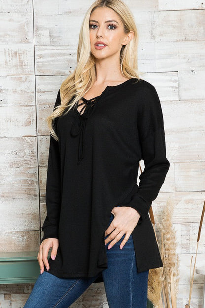 Tie Front Tunic
