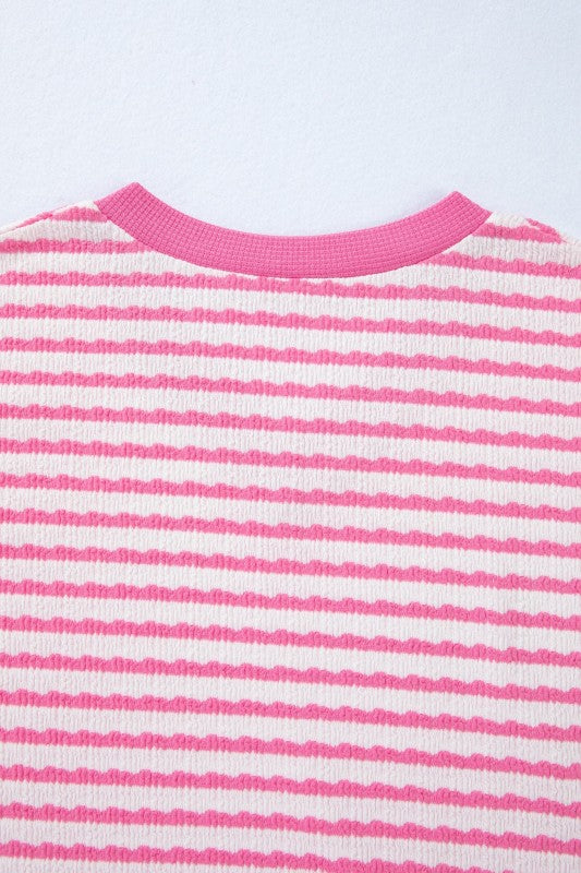 Georgia Trim Short Sleeve Top
