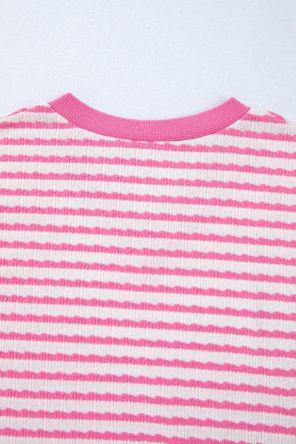 Georgia Trim Short Sleeve Top