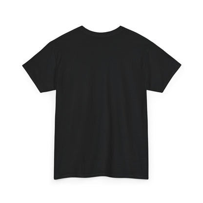 T-Shirt — Red Dollar Sign Statue Graphic Tee