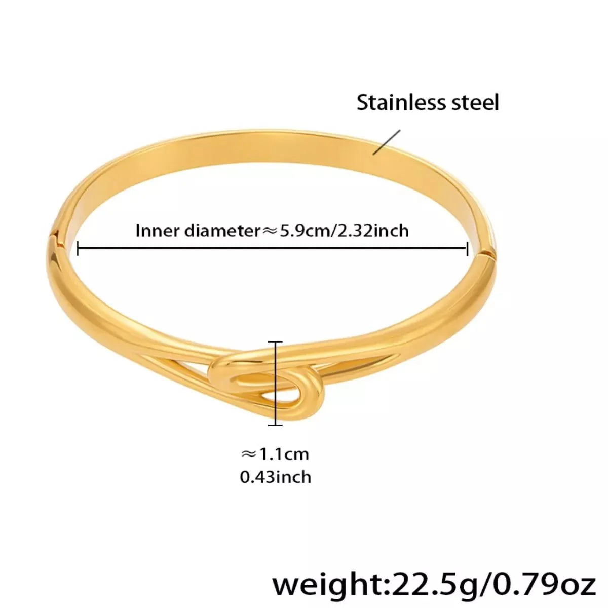 18K Gold-Plated Zircon Bracelet