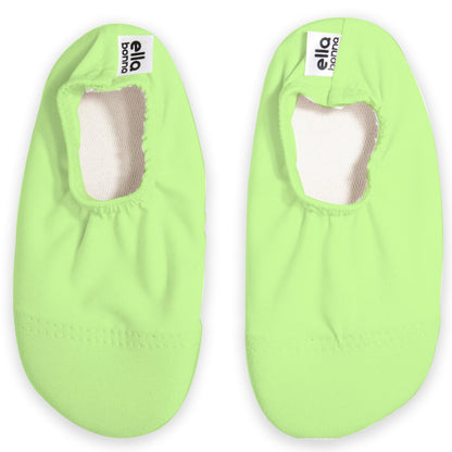 Non-Slip Sole, Unisex Baby, Children's Sea Shoes, Pool Booties, Light Green