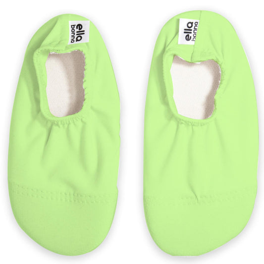 Non-Slip Sole, Unisex Baby, Children's Sea Shoes, Pool Booties, Light Green