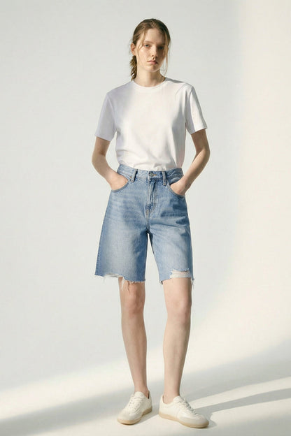 Coastal Breeze 90's Bermuda Shorts HJ807