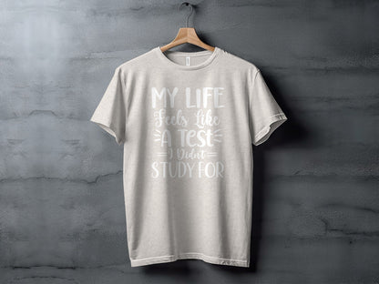 My Life Feels Like A Test I Didn't Study For T-Shirt